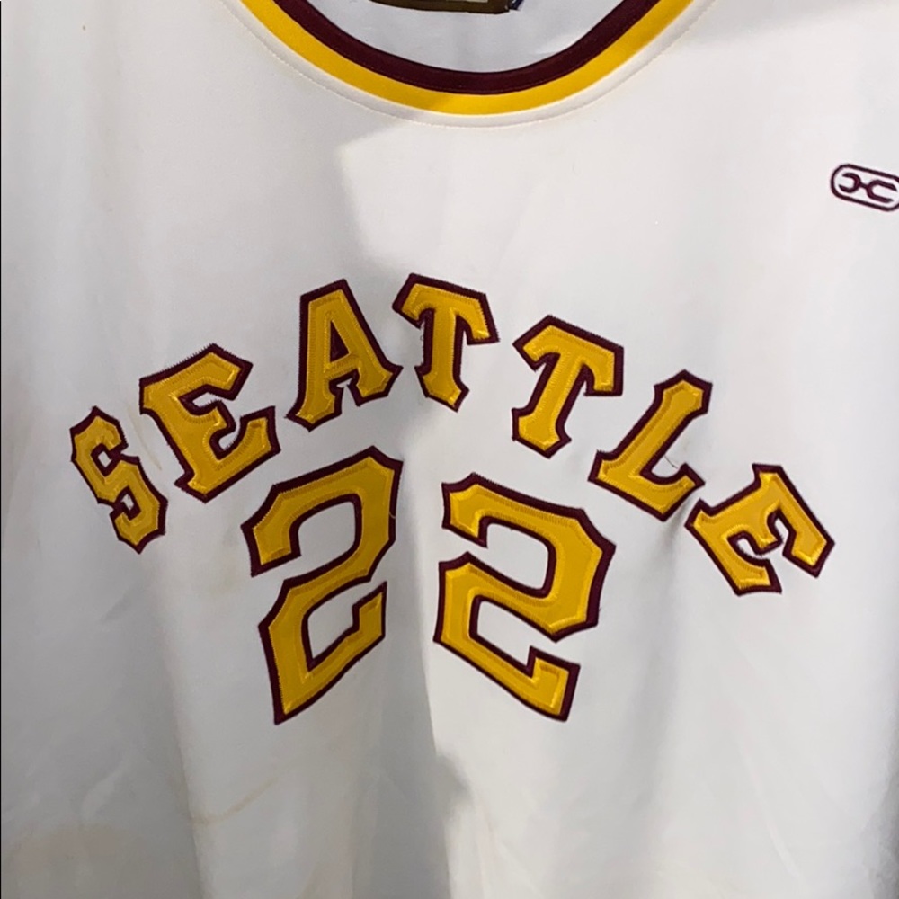 Seattle university college jersey Elgin Baylor